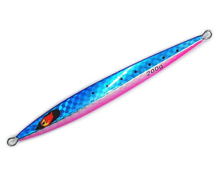 Marushin Metal Jig Amber Jack 300g Blue Pink *Payment not available in store