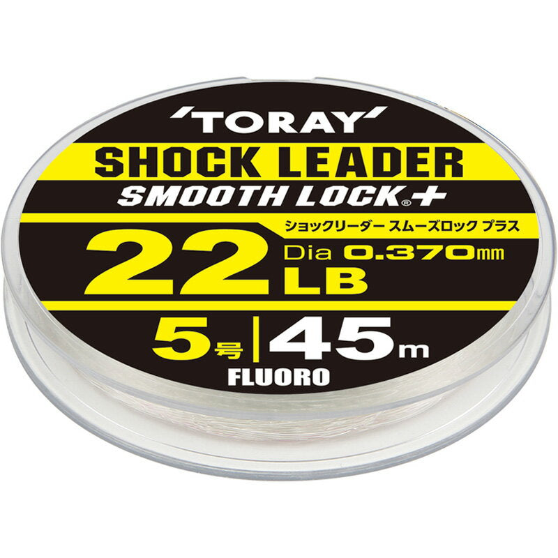 Toray Leader Shock Leader Smoothlock Plus 45m 18lb/4go