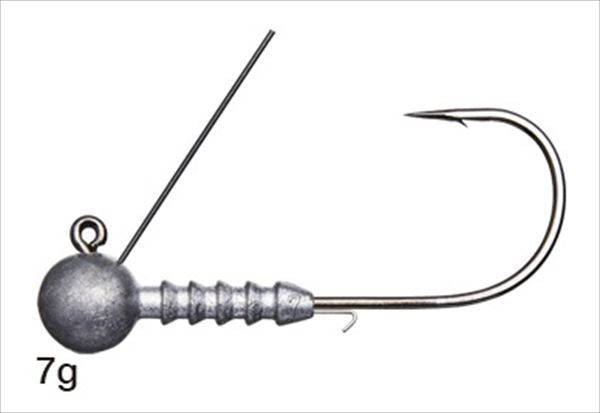 VARIVAS Jig Head Jig Head Hook Kyokuten #5/0 - 7g