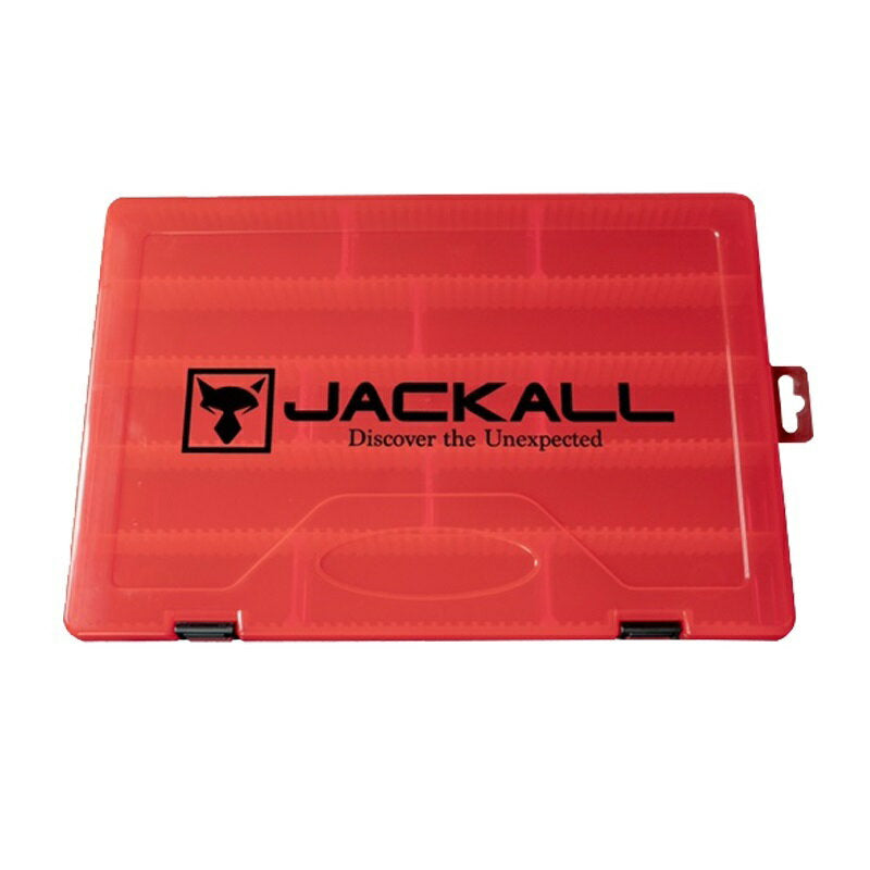 JACKALL Lure Case 3000D Tackle Box L Clear Red