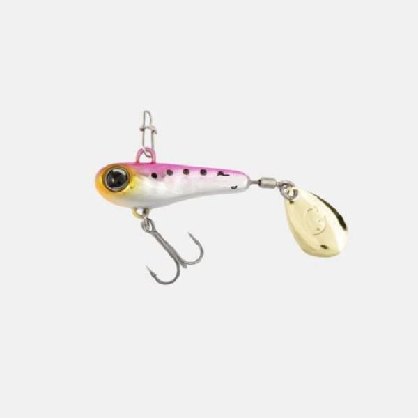 Jackall Good Meal Spin 3g Pink/Lens Holo