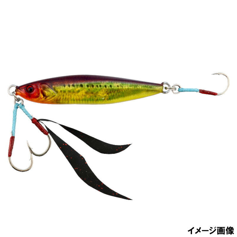 JACKALL Metal Jig Flag Trap 120g Super Realistic Red and Gold Sardine