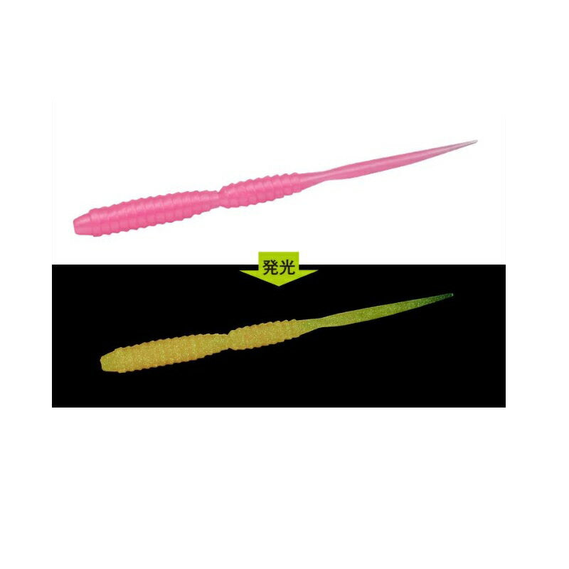 EVERGREEN Worm Gimlet 2 inch #520 Glow Pink