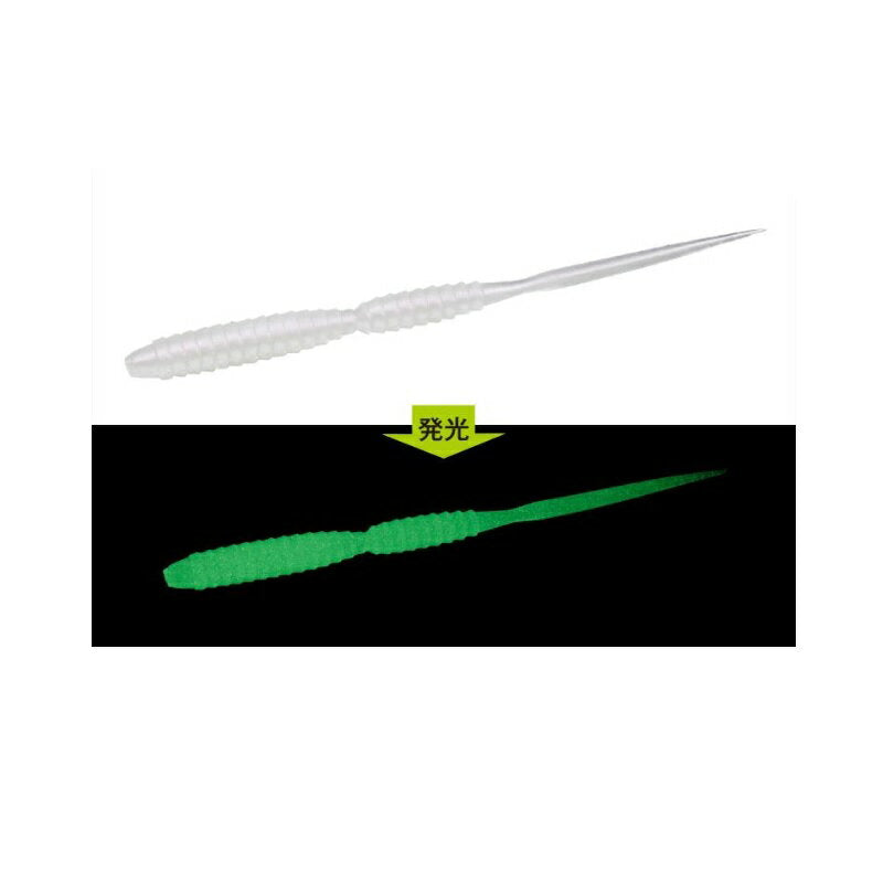 EVERGREEN Worm Gimlet 2 inch #521 Awaya Pearl Glow