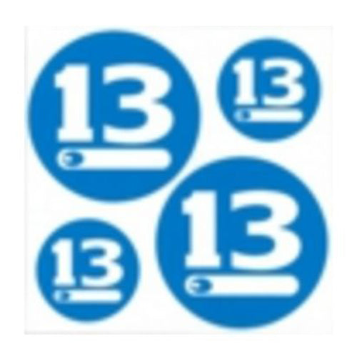 Breeden Decal B-Circle 50/30 02 Navy