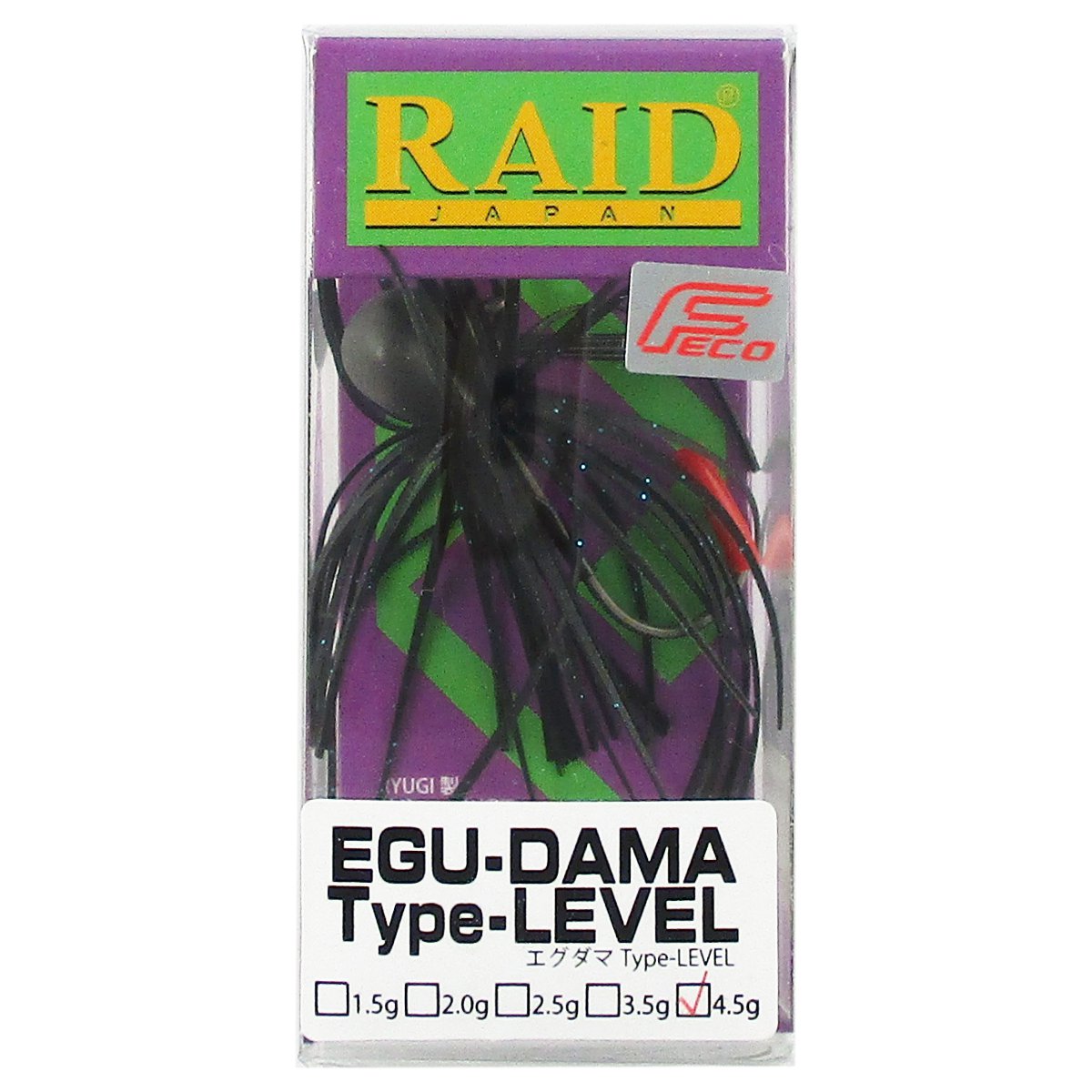RAID JAPAN Egudama Type-LEVEL 4.5g Black Blue FLK