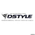DSTYLE Logo Cutting Sticker M Black DSTYLE LOGO