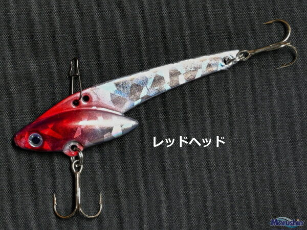 Marushin Fishing Gear Seabass Lure Bamboleo Ora! 30g Red Head