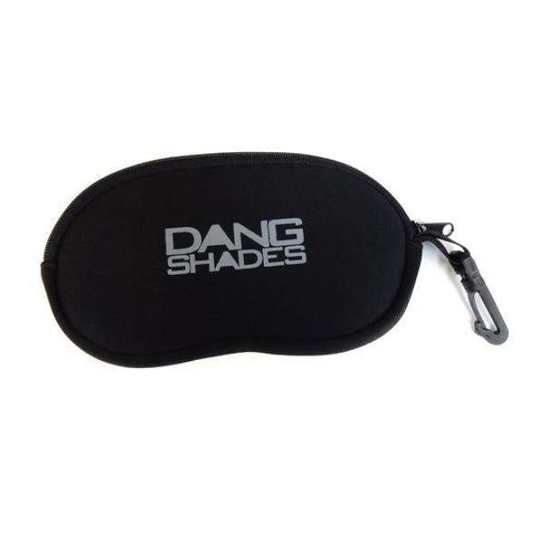 DANG SHADES Dan Shady's Polarized Glasses FENTION Dark Black Wood Matte x Chrome Mirror