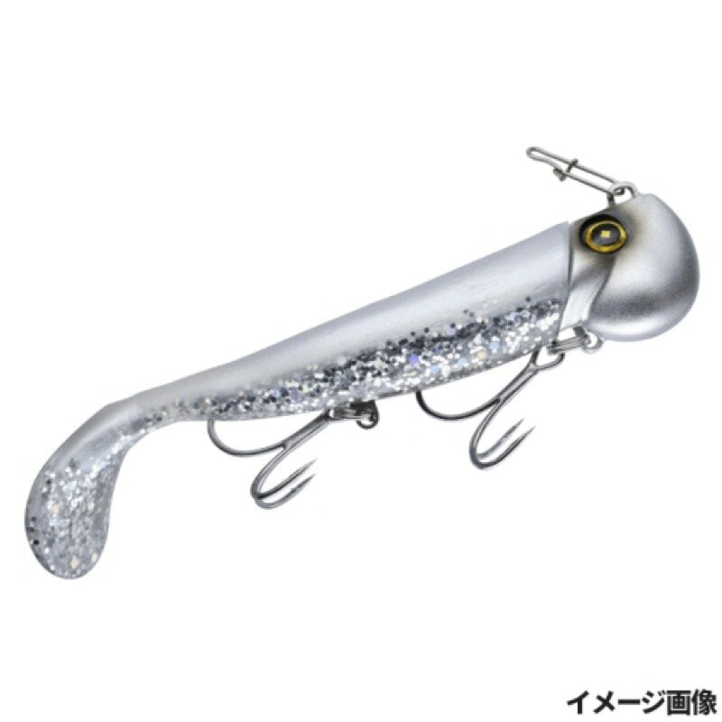 Hayabusa Worm FS447 Jack Eye Blue Shad 40g 6 Full Silver